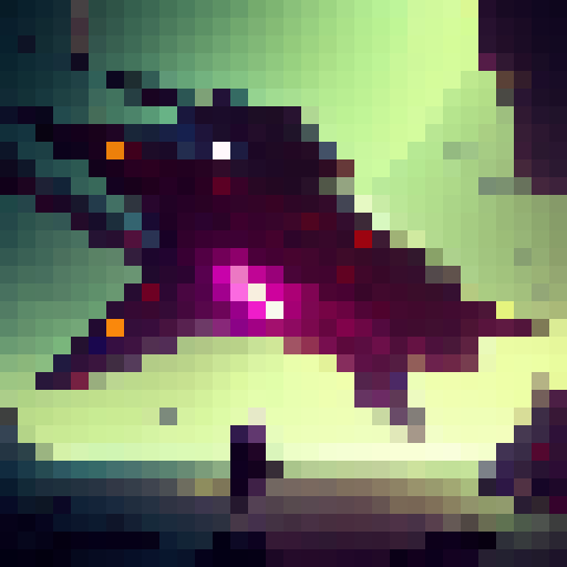 "Create a sleek, cyberpunk-inspired gamer logo featuring a bold red and black color scheme, with a futuristic tinted effect that pops off the screen."