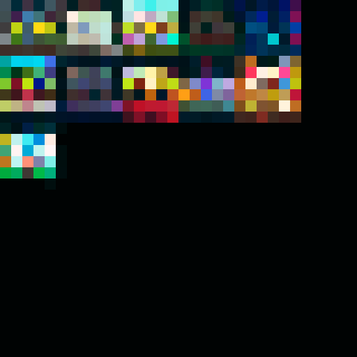 Design a 2D pixel art icon of a treasure chest that is entirely bee-themed, ensuring it matches the straight-on, flat front perspective seen in the reference images. The chest should be comparable in size and occupy a similar space within the frame. The pixel art style should be consistent with the provided examples, using a limited palette that reflects a golden-yellow and black color scheme, synonymous with bees. The chest's surface should mimic a honeycomb's texture, and bee-like details, suc