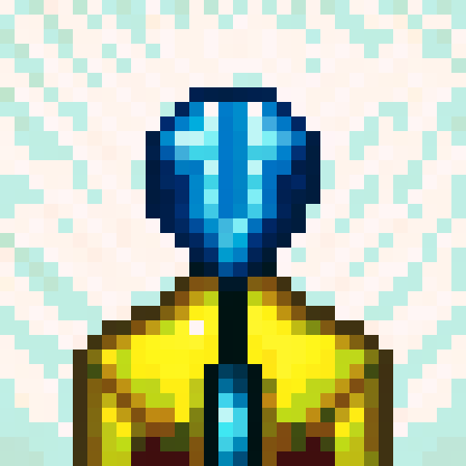 armour, game icon, 32x32 pixel art, sRGB, skill art, close up, portrait, metallic shine, intricate detailing, embossed patterns, rivets, worn textures, battle scars, weathered edges, reflective surfaces, sharp edges, glowing gemstones, heroic pose