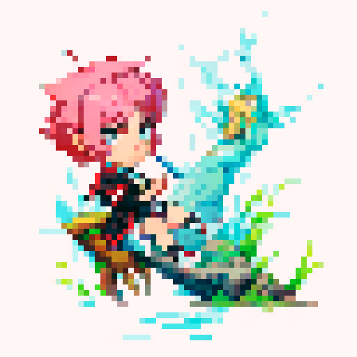 A RPG game character (Young male nurse)