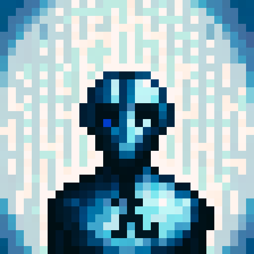 iron armor, game icon, 32x32 pixel art, sRGB, skill art, close up, portrait, metallic texture, intricate details, reflective surface, glowing red accents, battle-worn, engraved symbols