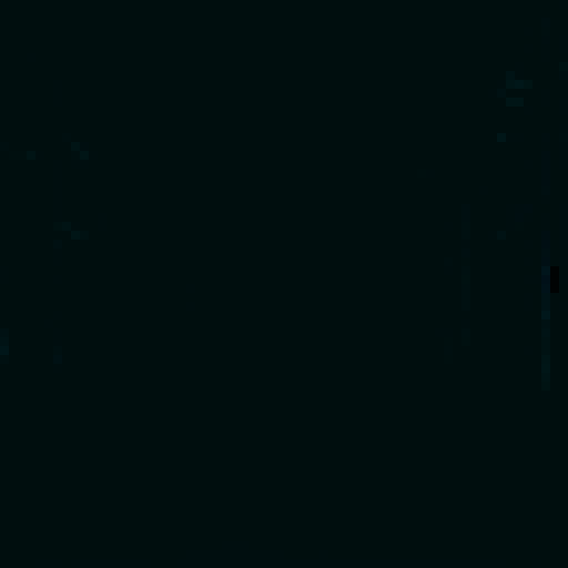 black and white picture of the road and there are white trees around the road, view from the road