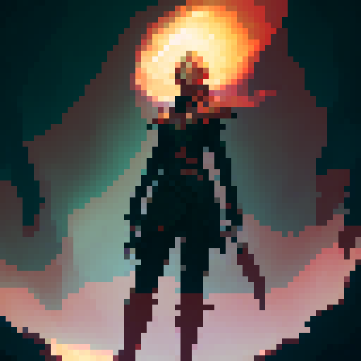 cursed staff with glowing red colors, emanating evil magic, in a fantasy RPG style