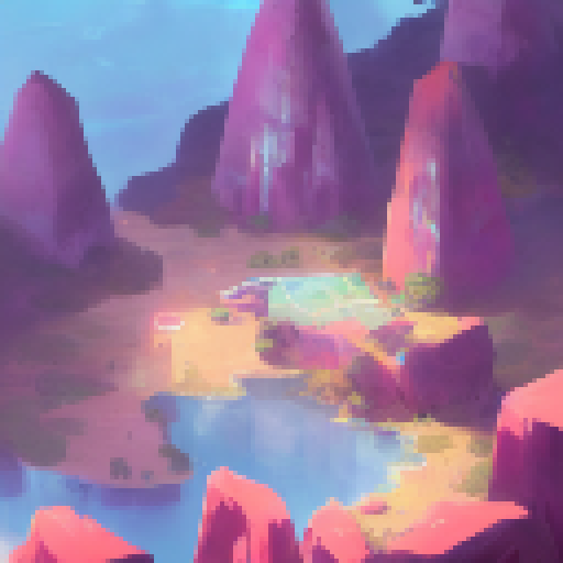 Sparkling planets, cosmic debris, and a Starbucks-sipping astronaut journey through a whimsical, highly-detailed Fantasy RPG world in breathtaking 4k.