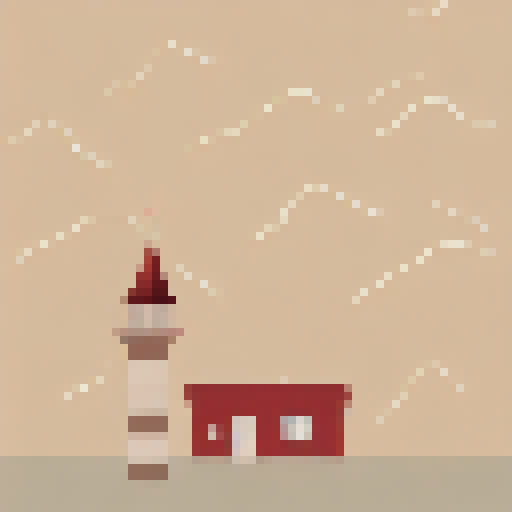 Flag with Building on it