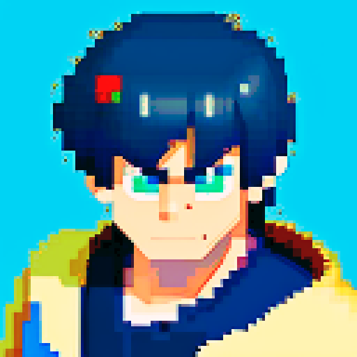 give him a sad face with closed mouth