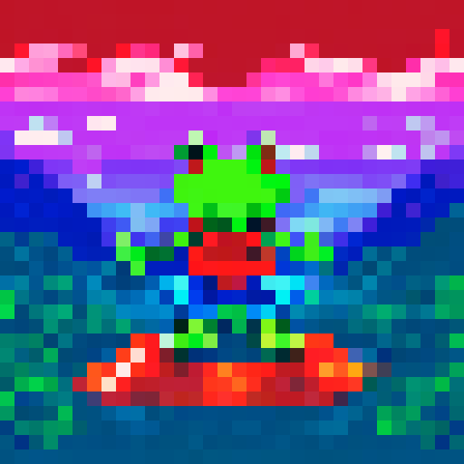 Frog Badge transparent background.