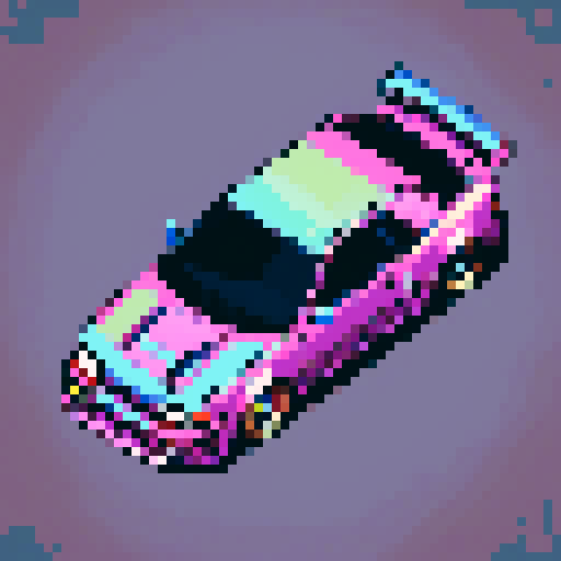 birds eye view of a cool tuner car