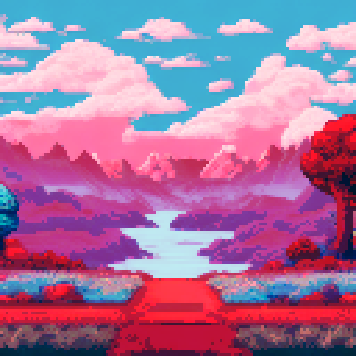 illustration with a meadow, close-up