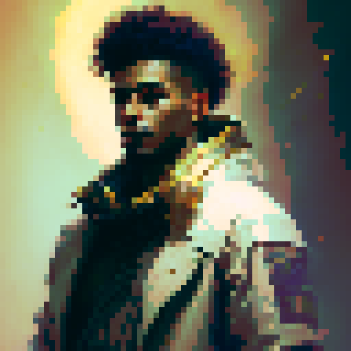 Portrait of the Greek God Zeus holding his lightning bolt