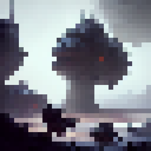 Ink wash painting. A swarm of soldiers, cloaked in fog, navigate rugged terrain as they carry wounded comrades to safety amidst the smoldering aftermath of a battle.