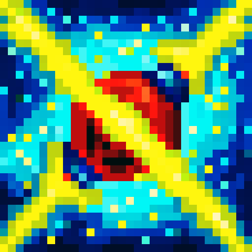 Consecutive punches, vibrant colors, pixelated details, game icon, 32x32 pixel art, sRGB, skill art, close up, intense expression, dynamic movement, sweat droplets glistening, focused eyes, determined character, powerful strikes, captivating action