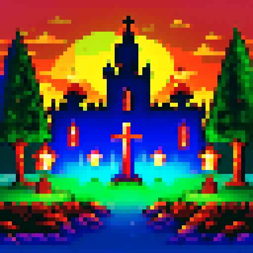 christmas celebration in the philippines - church at night