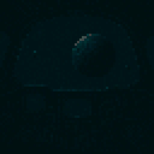 cockpit view of space, spaceship, realistic, dark, cold, alien style