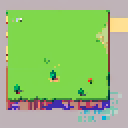 create a simple square 3d island i can use as an asset in my game