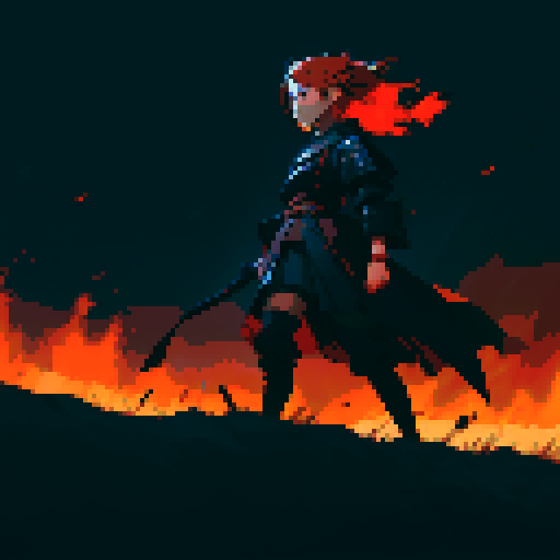 war background, battlefield, warfare, dark, red, orange, black, no characters