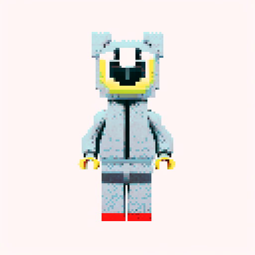 hoody pixel lego 
