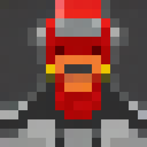 minimalistic tree strump, with a angry face