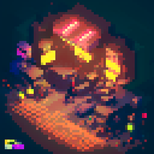 Street merchant assassin girl, neon-lit night market, slicked-back hair, pixelated sniper rifle, fluorescent tattoos, sRGB glow, bustling crowds.
