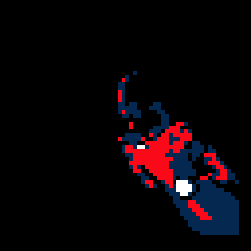 mage in black skull robe, skulled staff, fantasy RPG