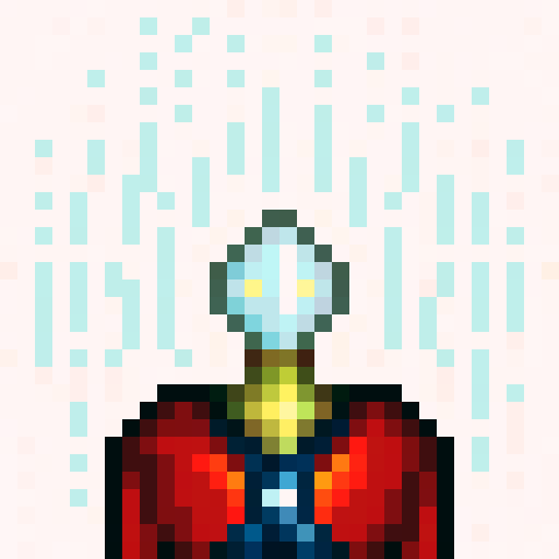 armor, intricate details, metallic texture, shiny surface, embossed patterns, engraved symbols, worn edges, weathered appearance, reflections, pixelated design, vibrant colors, illuminated accents, epic pose, heroic expression, intense gaze, battle scars