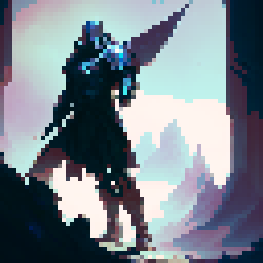 Knight in heavy armour, holding a big greatsword. Dangerous but honorable. Top-down orthographic perspective. 