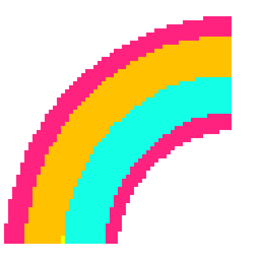 pixel art with a white background 