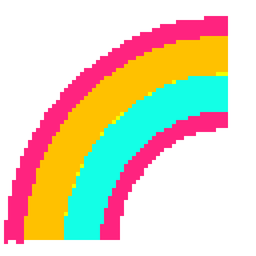 pixel art with a white background 