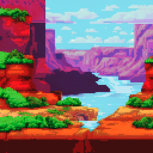 western canyon, isolated, transparent background
