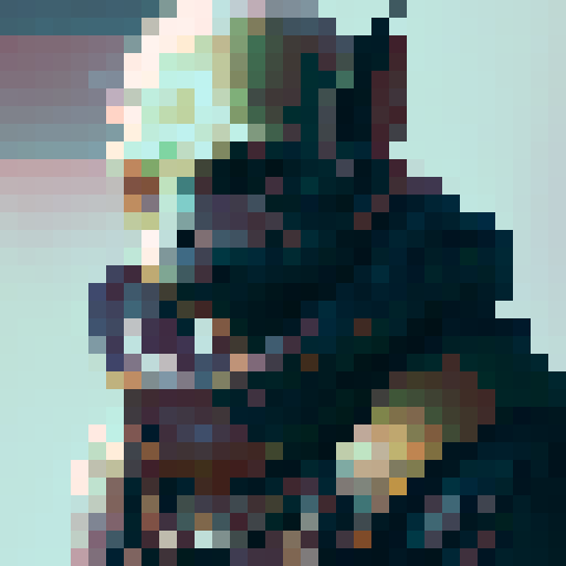 goblin warrior, simple