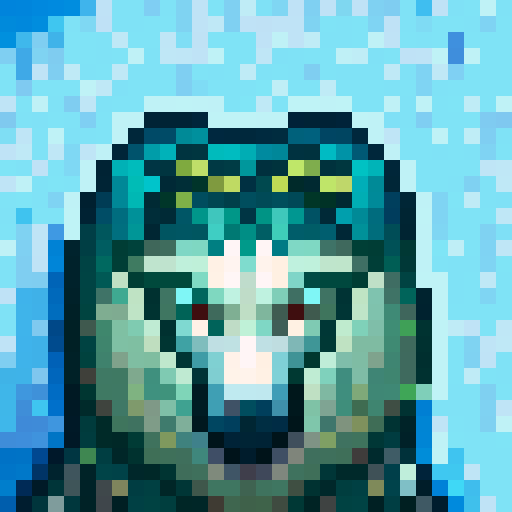 Wolf avatar, portrait,glowing eyes