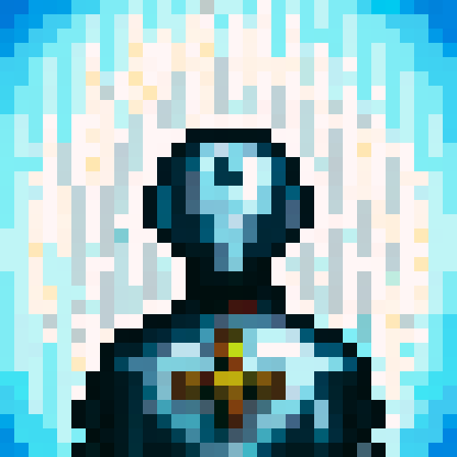 silver colour shiny armour, game icon, 32x32 pixel art, sRGB, skill art, close up, portrait