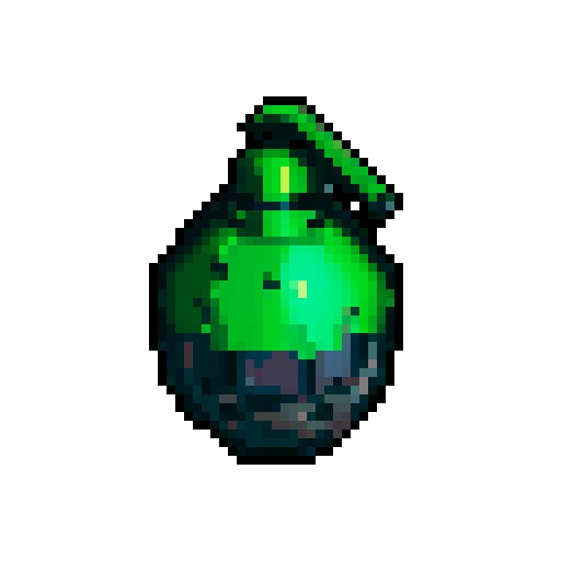 futuristic grenade