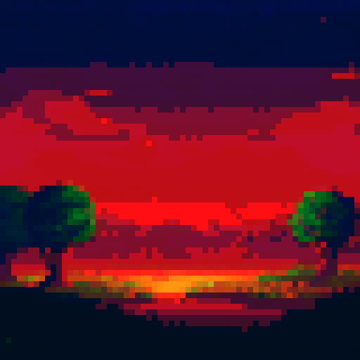 Sand dunes during sunset