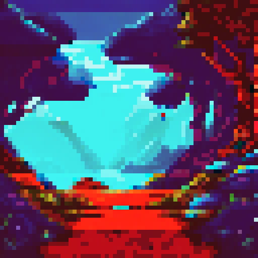 A rugged special mission operator navigating a treacherous mountain path in pixel art style, with a sRGB color palette, against a breathtaking landscape backdrop