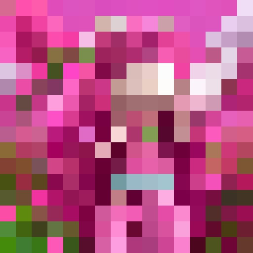 hello kitty smoking weed pixel art pink cute hd pink hair with bangs long hair in a field of pink cannabis plants 