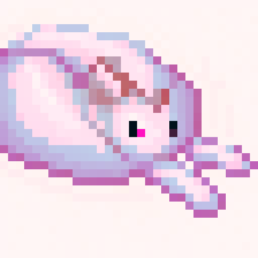 pink bunny, game icon, 32x32 pixel art, sRGB, skill art, close up, portrait, cute,, vibrant, expressive eyes, whimsical, adorable, lively, vibrant colors, intricate pixels, charming, playful, joyful, miniature, delightful, captivating