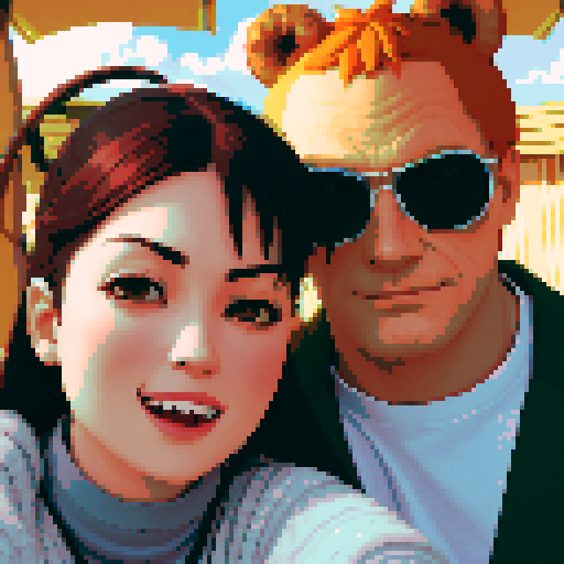 she is a dragon; he is a bear