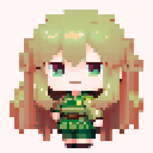 combat green uniform, army, cute girl, brown hair, brown eyes