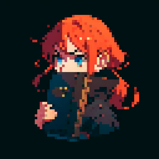 books icon, black background, pixel art, sRGB