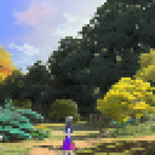 in anime style in full height bright colors