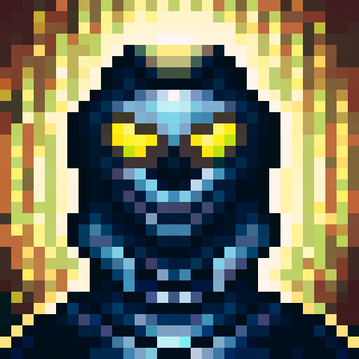 astronaut, close-up, skill art, portrait, game icon, 32x32 pixel art, sRGB, futuristic helmet, reflective visor, glowing control panel, intricate space suit