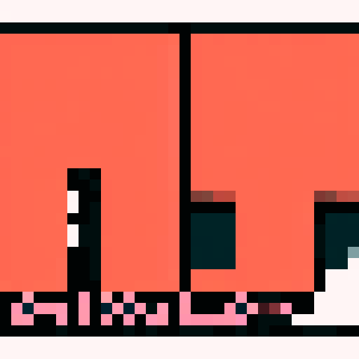 The word Flat, 32x32, bold black outline, defined lines.