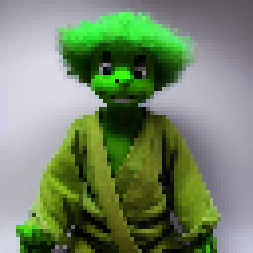 Green IT guy status, he need to look like sensei