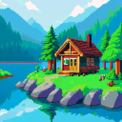 pacific northwest woods and lakeside wilderness