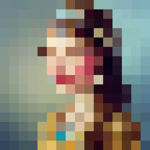 Create a regal landscape portrait of a queen wearing an ornate crown encrusted with shimmering jewels, standing atop a dewy knoll surrounded by a sea of vibrant wildflowers.