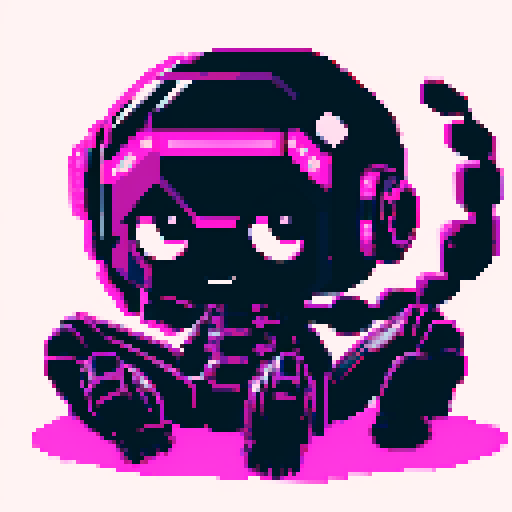 full body cute cyberpunk scorpion with human head, human head is from anime inspired character with vibrant hair, expressive eyes, and a playful smile