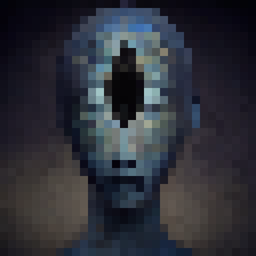 unreal engine 3d, This surreal portrait features a woman with a birdcage for a head. The birdcage is made of delicate, intricate metalwork, with a small bird perched on top. The woman's body is composed of flowing, ethereal fabric, with a soft, muted color palette that creates a sense of dreamlike tranquility. The background is a deep, rich shade of blue, with swirling, abstract patterns that add a sense of depth and dimensionality to the image.