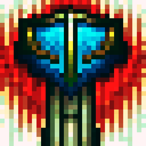 Save game icon, fantasy, blue