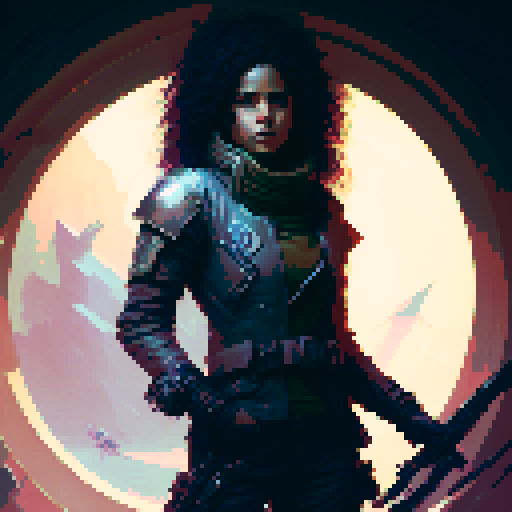 Female Rogue, stealthily navigating through shadows, slyly evading detection, with a thin frame, in a fantasy RPG art style, Holding a dagger,